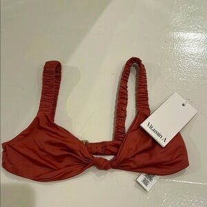 Vitamin A Terracotta Bikini Top